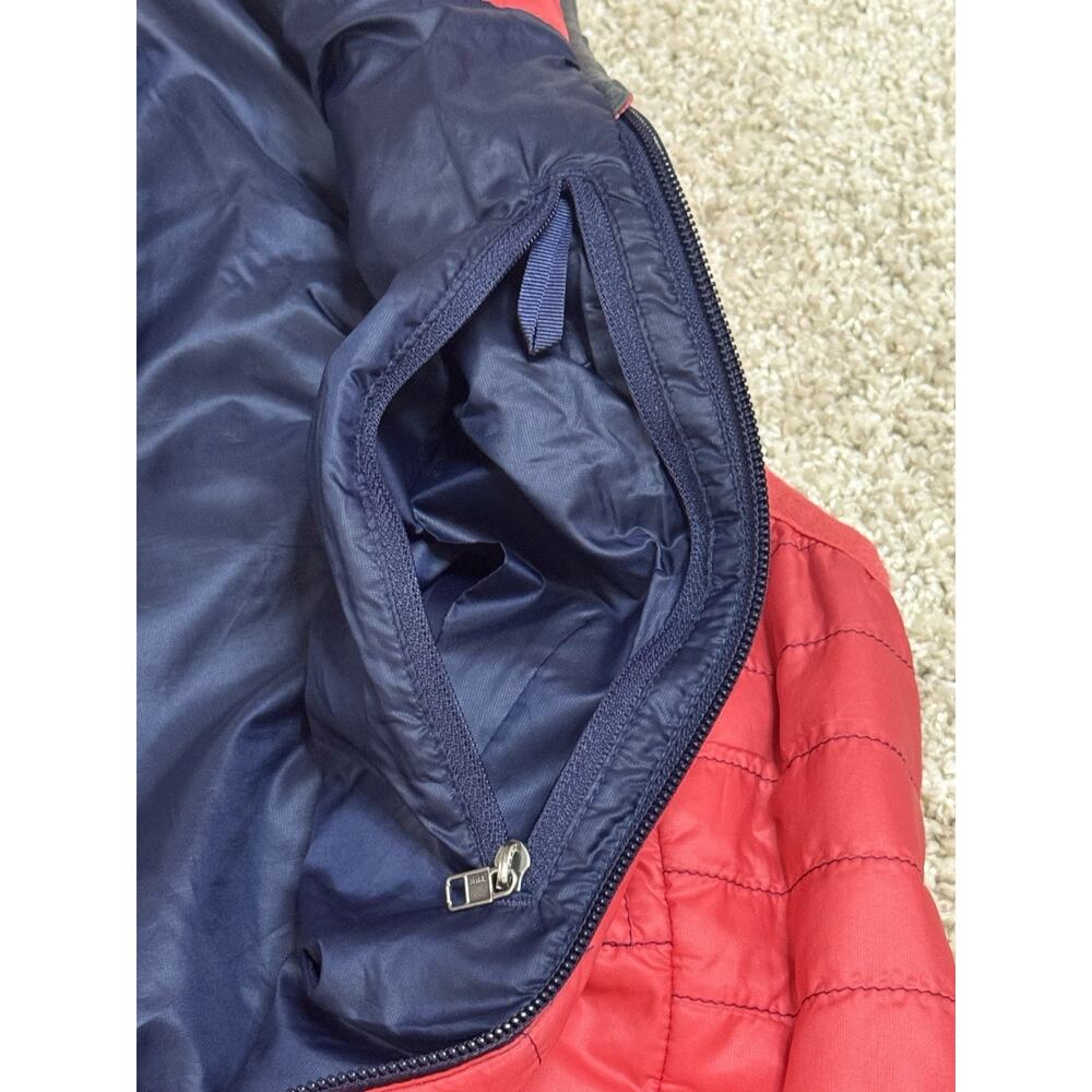 Patagonia Nano Puff Vest Red Primaloft Insulated Full Zip Packable Women’s Sz M - Picture 10 of 11